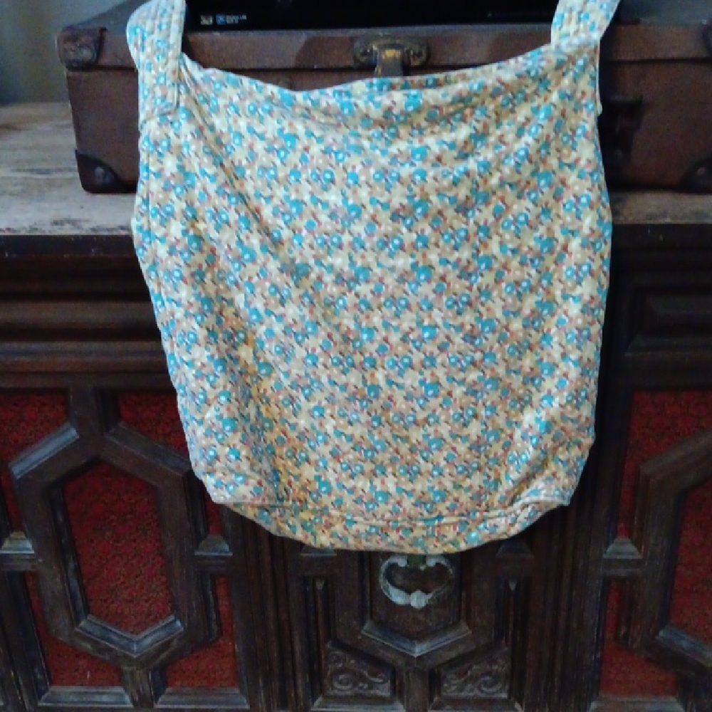 60s 70s Style 🌻 Floral Print Messenger Bag